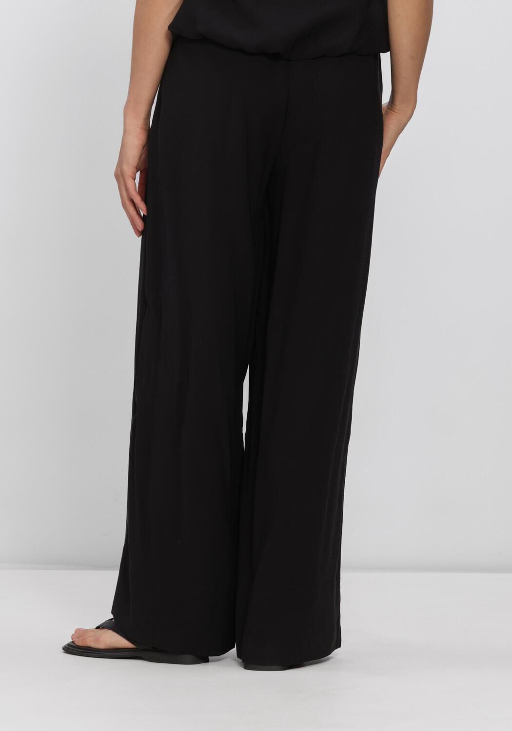 Zwarte EDITED Broeken CATALEYA TROUSERS - large