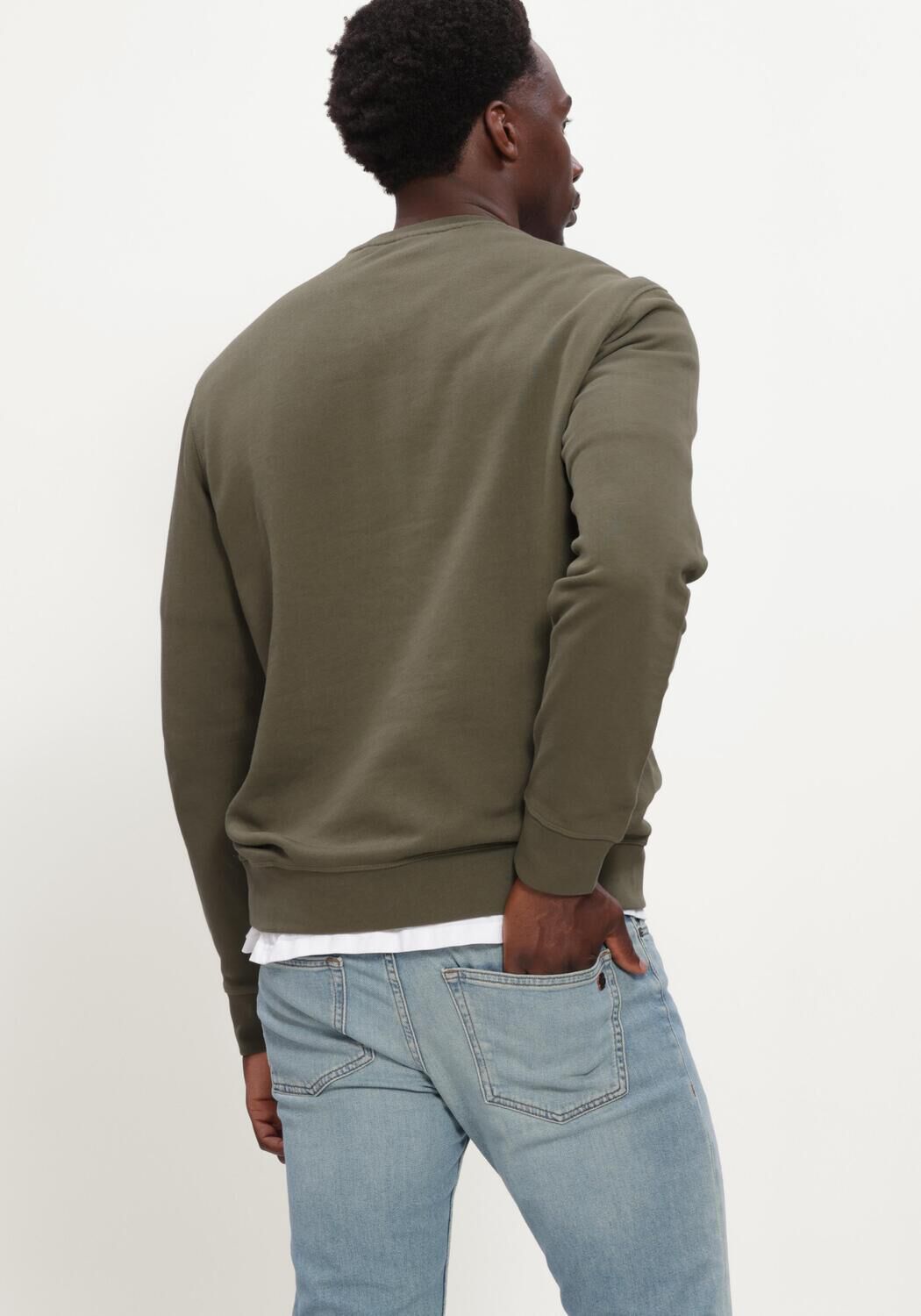 Olijf BOSS ORANGE Sweater WESTART - large