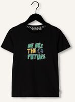 Zwarte MOODSTREET T-shirt T-SHIRT WITH CHEST PRINT Zwarte MOODSTREET T-shirt T-SHIRT WITH CHEST PRINT - medium