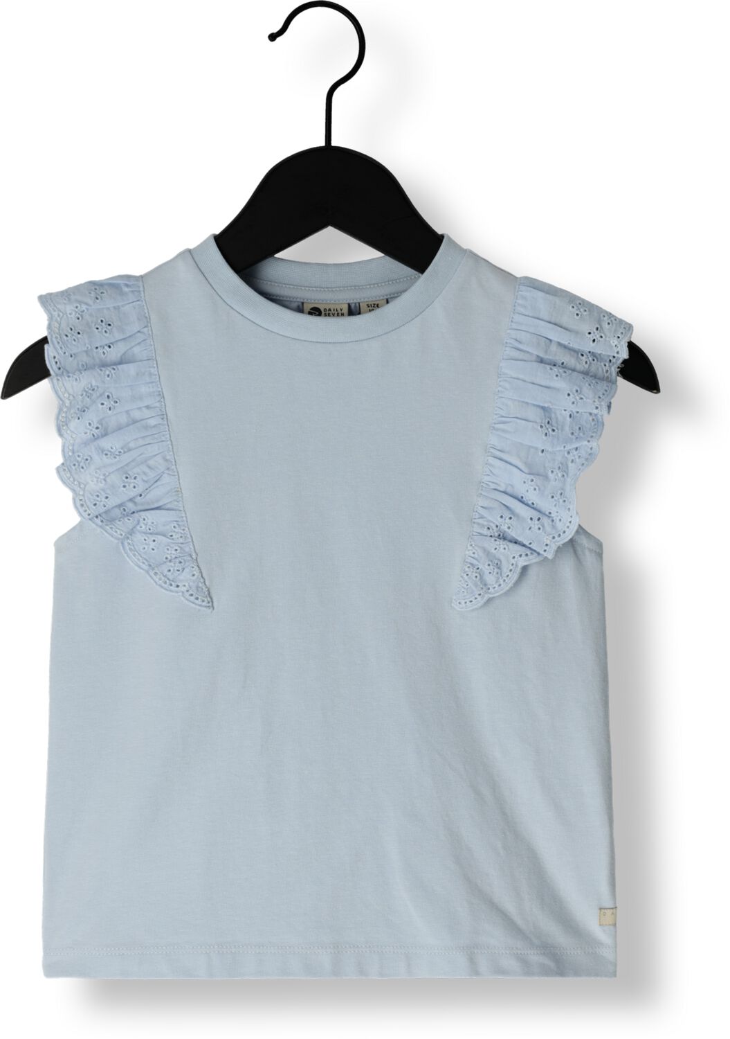 DAILY7 Meisjes Tops & T-shirts T-shirt Ruffle Blauw