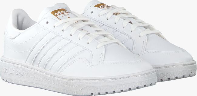 Witte ADIDAS Lage sneakers TEAM COURT J - large