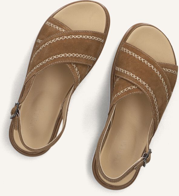 Bruine AYANA Platte sandalen 11863 Bruine AYANA Platte sandalen 11863 - large