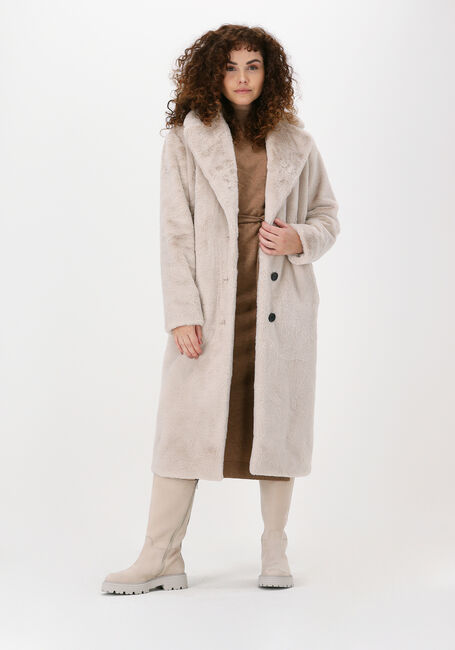 Witte GIACOMO THE JACKET Faux fur jas 10 LUXERY FUR - large