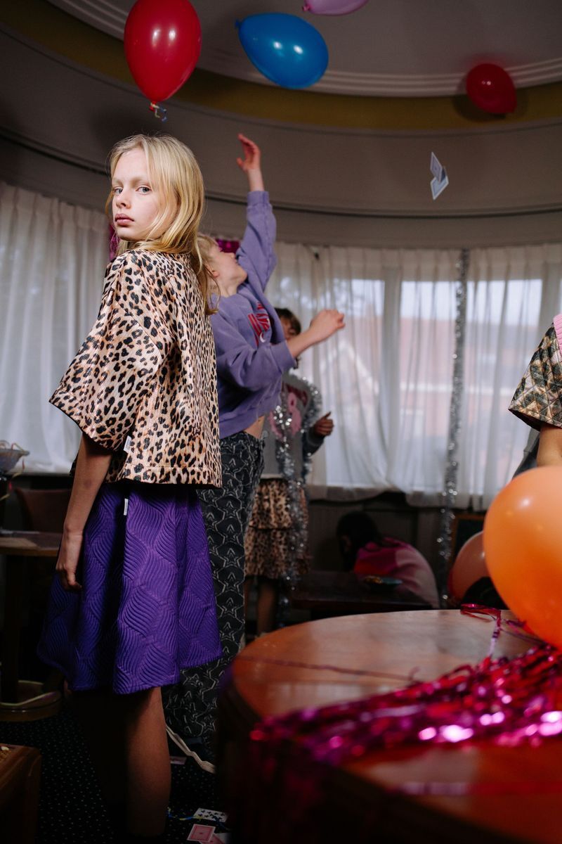 Paarse CALL ME FRANKIE Minirok PURPLE SKIRT - large