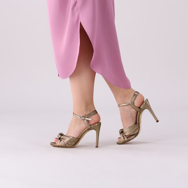 Bronzen UNISA Platte sandalen YEBO Bronzen UNISA Platte sandalen YEBO - large