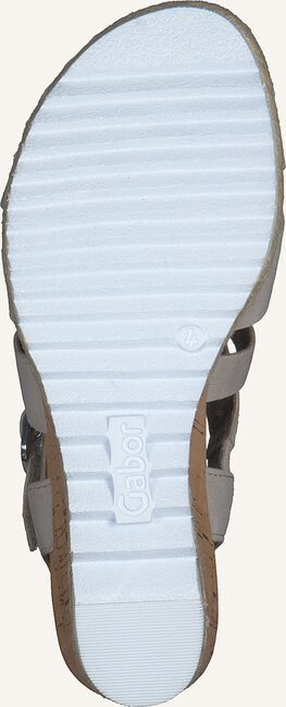 Taupe GABOR Sandalen met hak 832 Taupe GABOR Sandalen met hak 832 - large