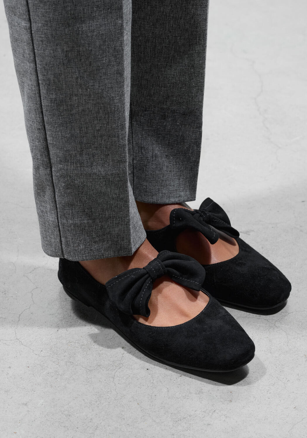 Zwarte STEFANO LAURAN Ballerina's BAILARINA LAZO - medium