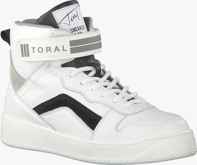 Witte TORAL Hoge sneaker 12407 - large