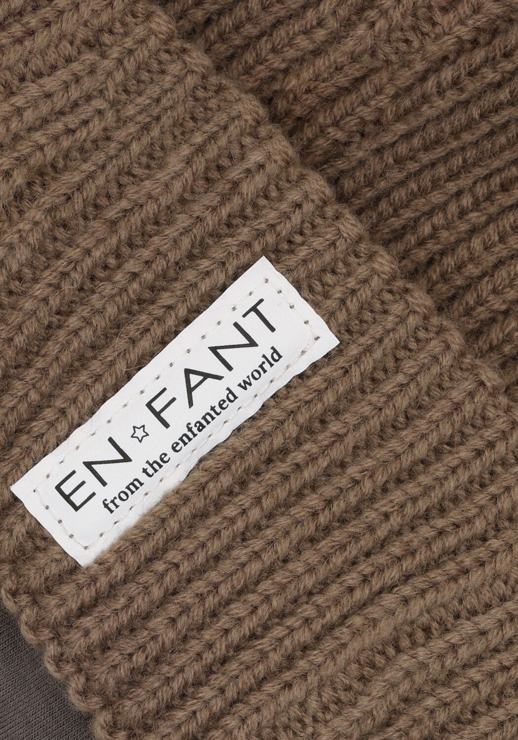 ENFANT Jongens Mutsen Beanie Lining Bruin