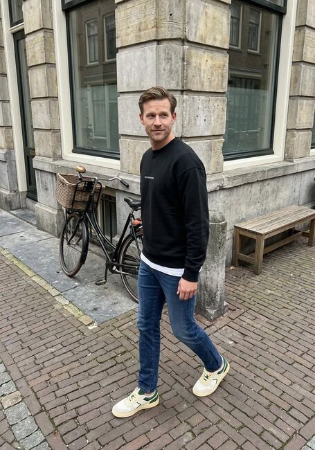 Donkerblauwe DIESEL Slim fit jeans 2019 D-STRUKT - large