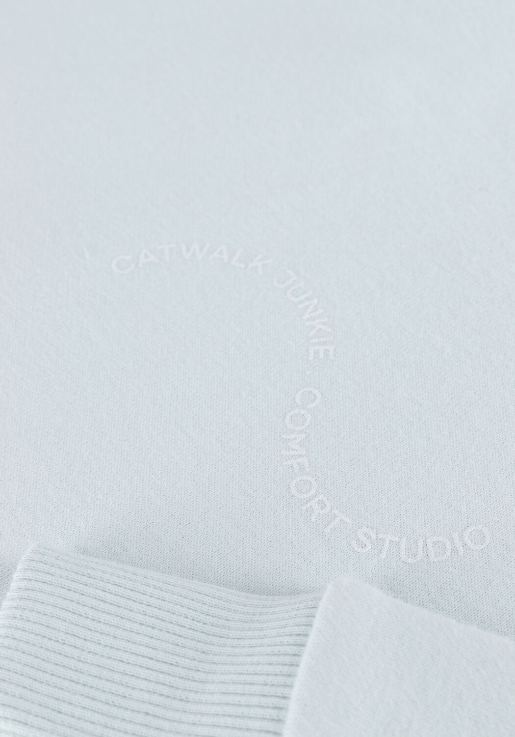 Lichtblauwe CATWALK JUNKIE Sweater SW BE GOOD DO GOOD - large
