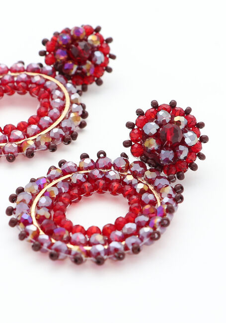 Rode PAULIE POCKET Oorbellen LIVA EARRINGS - large