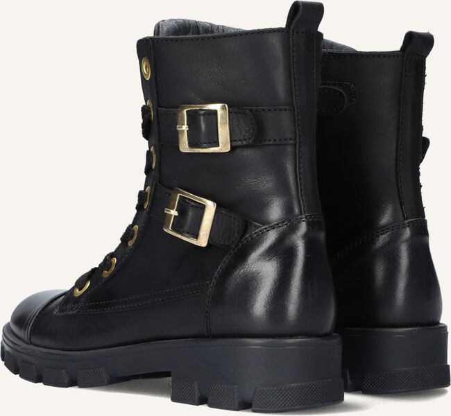 Zwarte JOCHIE & FREAKS Veterboots MARIEKE Zwarte JOCHIE & FREAKS Veterboots MARIEKE - large