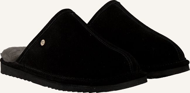 Zwarte WARMBAT Pantoffels KEITH Zwarte WARMBAT Pantoffels KEITH - large