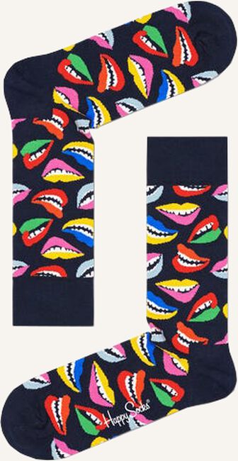 Zwarte HAPPY SOCKS Sokken LIPS Zwarte HAPPY SOCKS Sokken LIPS - large
