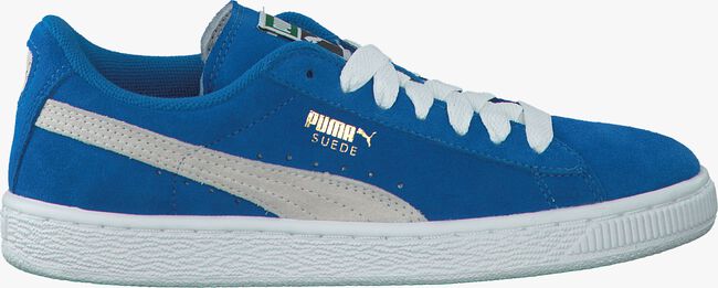 Blauwe PUMA Lage sneakers SUEDE JR - large