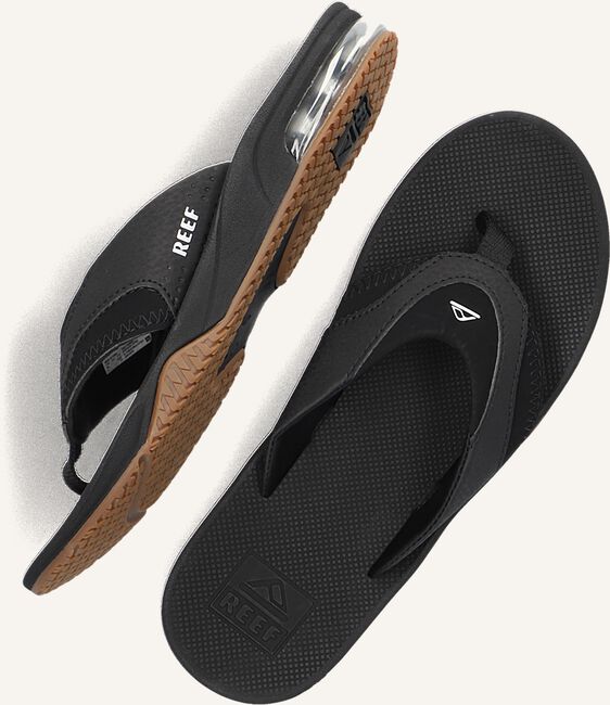 Zwarte REEF Slippers FANNING BOY Zwarte REEF Slippers FANNING BOY - large