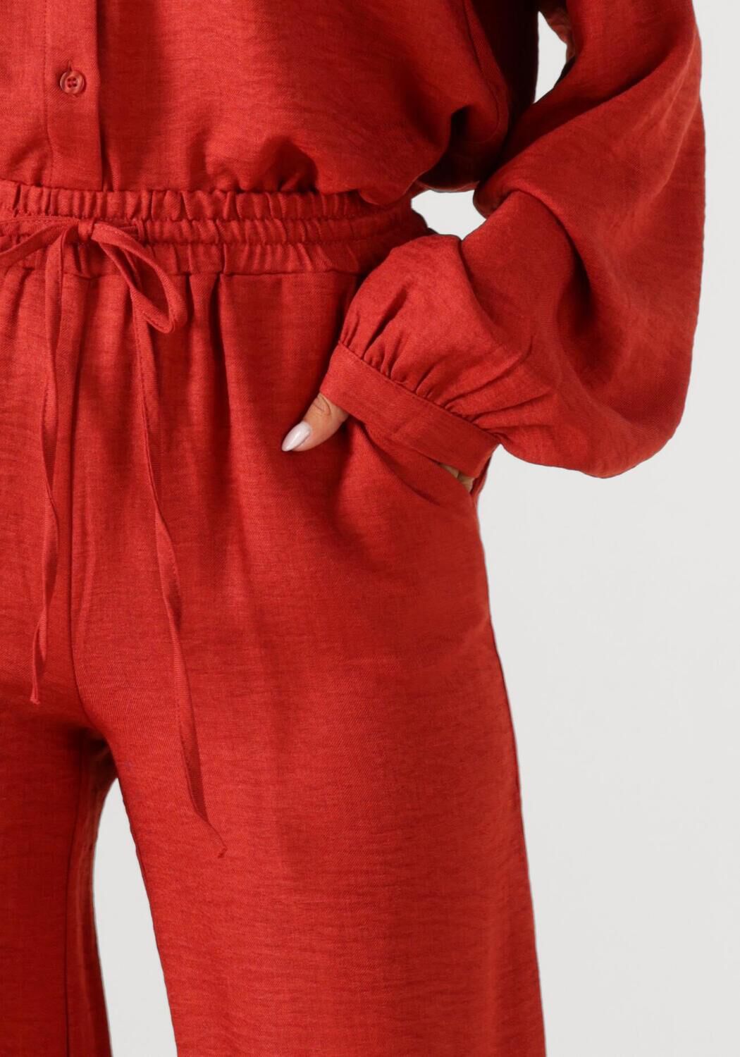 YDENCE Dames Broeken Pants Marielle Rood