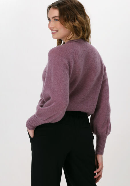 Paarse MSCH COPENHAGEN Vest MAIMEE MOHAIR CARDIGAN - large
