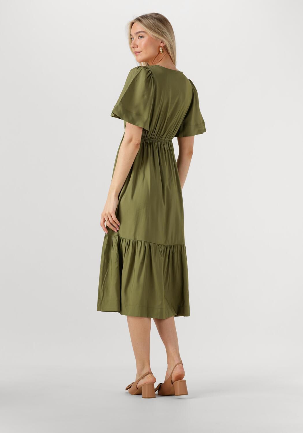 OBJECT Dames Jurken Objceline 2 4 Lo Dress 138 Groen