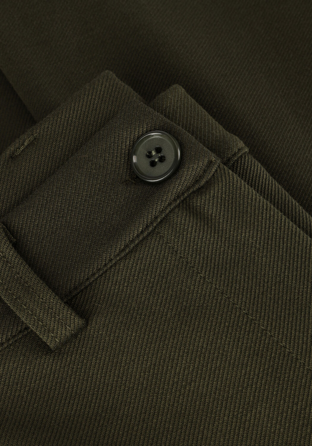 Donkergroene FREEBIRD Flared broek PLIEN - large