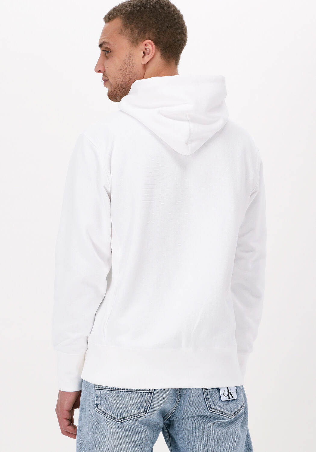 Witte CHAMPION Sweater HOODED SWEATSHIRT MEN Omoda