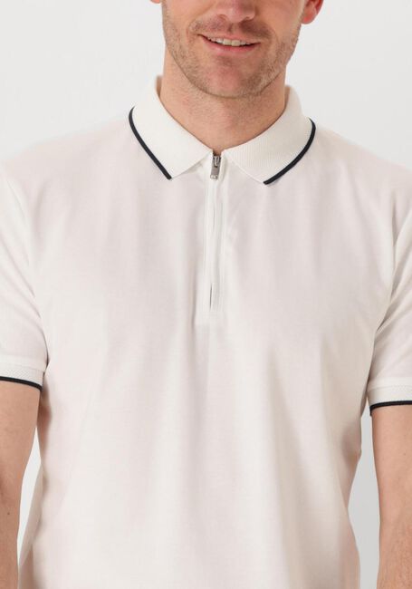 Witte SELECTED HOMME Polo SLHFAVE SPORT ZIP SS POLO NOOS - large