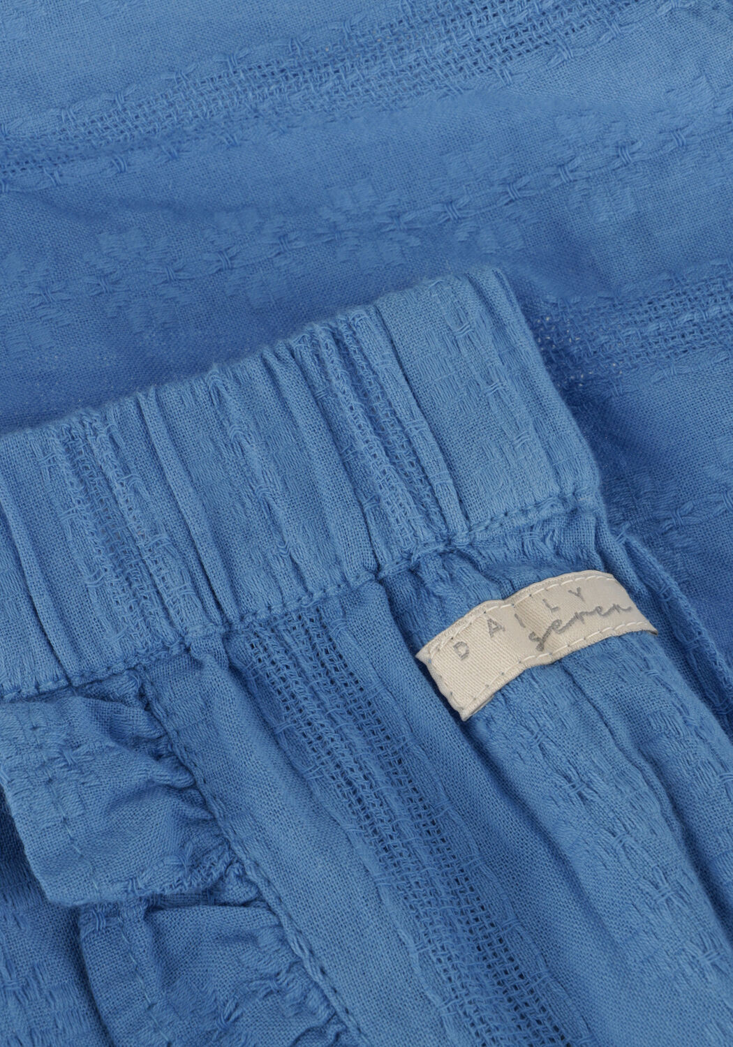 DAILY7 Meisjes Broeken Short Structured Blauw