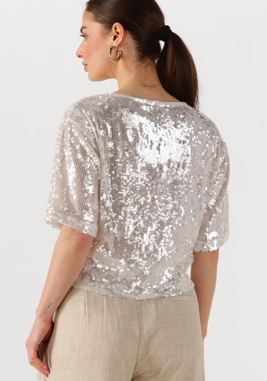 BRUUNS BAZAAR Dames Tops & T-shirts Ginia Blouse Zilver