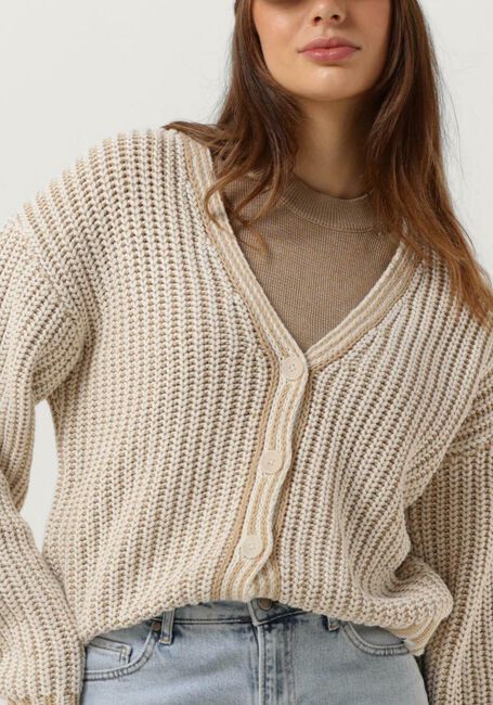Ecru SIMPLE Vest KNIT-CO-NUK-24-1 - large