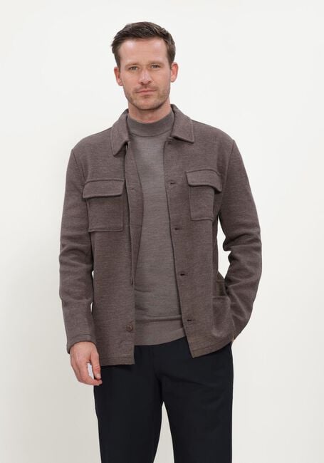 Taupe STEFANO LAURAN Overshirt OVERSHIRT - large