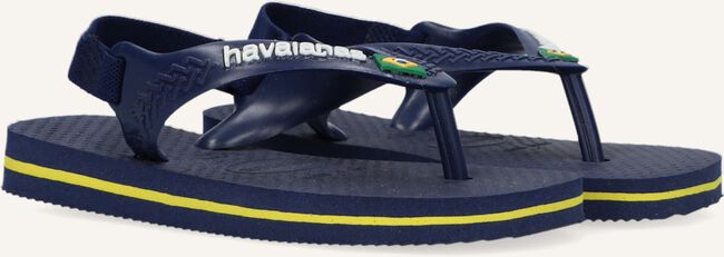 Blauwe HAVAIANAS Teenslippers BABY BRASIL LOGO II Blauwe HAVAIANAS Teenslippers BABY BRASIL LOGO II - large