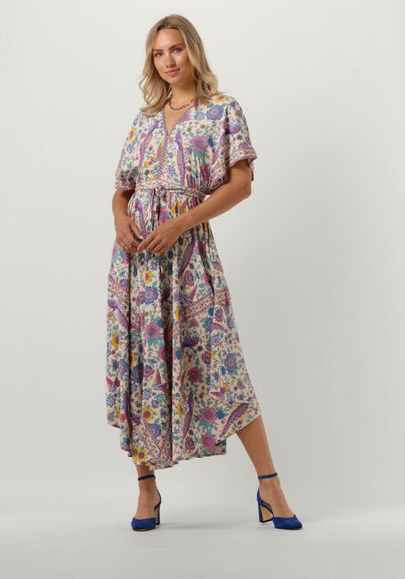 Multi LOLLYS LAUNDRY Midi jurk NIGHTINGALE DRESS - large