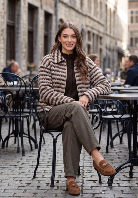 Multi YDENCE Trui JACKET EVELINA - large