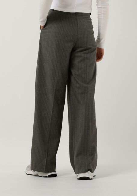 Grijze SELECTED FEMME Pantalon FANNI HW WIDE PANT B - large