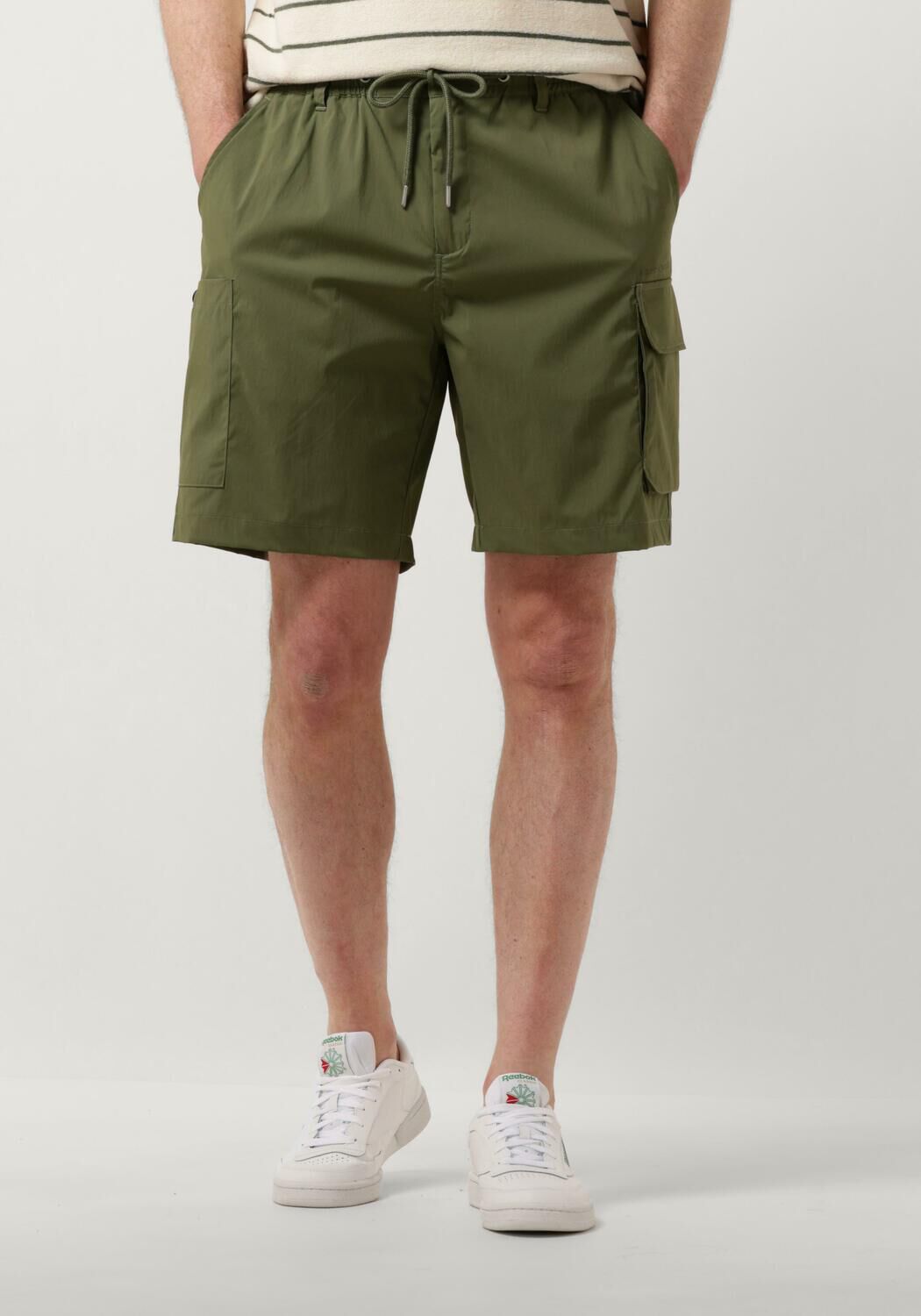 Anerkjendt Heren Zomer Shorts Olijfgroen Green Heren