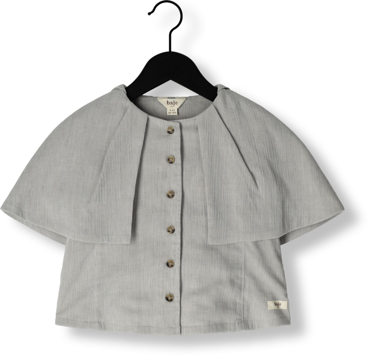 BAJE STUDIO Meisjes Blouses Liss Grijs