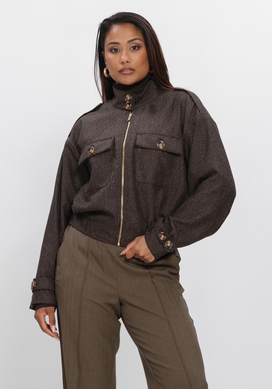 Bruine NUKUS Jack HOPE JACKET - large