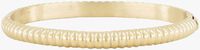 Gouden MY JEWELLERY Armband BANGLE GERIBBELD BREED - medium