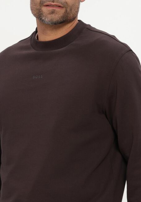 Bruine BOSS ORANGE Sweater WESMALLCREW - large