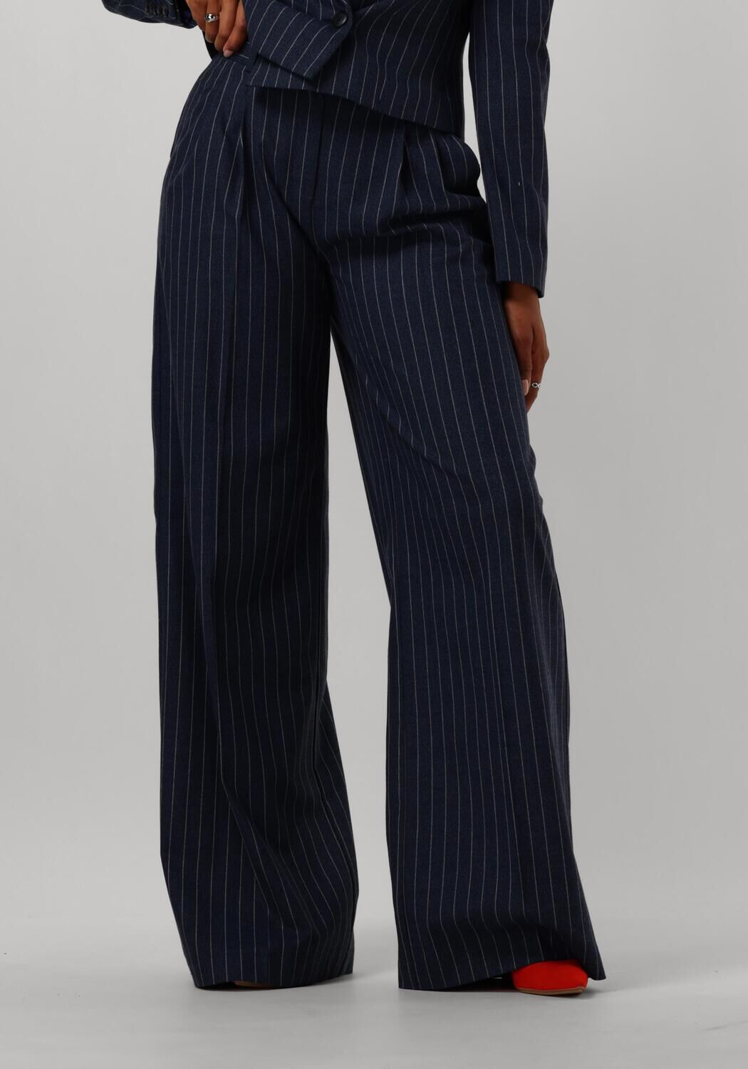 Blauwe JANICE Pantalon DOLLAR Omoda
