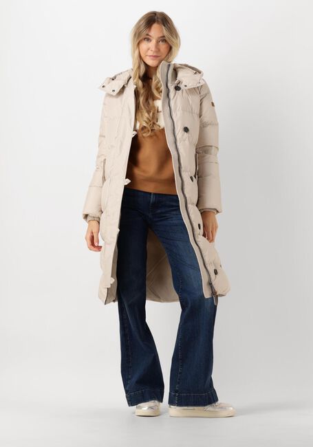 Beige MOSCOW Gewatteerde jas 02-08-FLUID - large