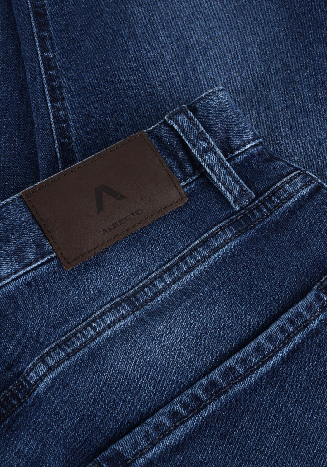 Donkerblauwe ALBERTO Slim fit jeans 4237 1973 SLIM - large