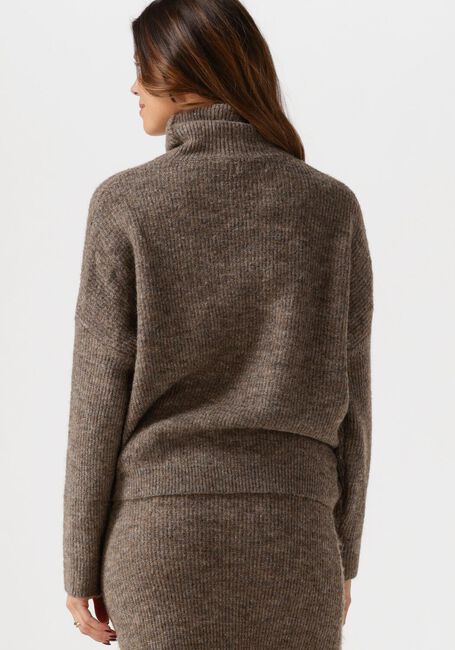 Taupe YDENCE Trui KNITTED SWEATER LIL - large