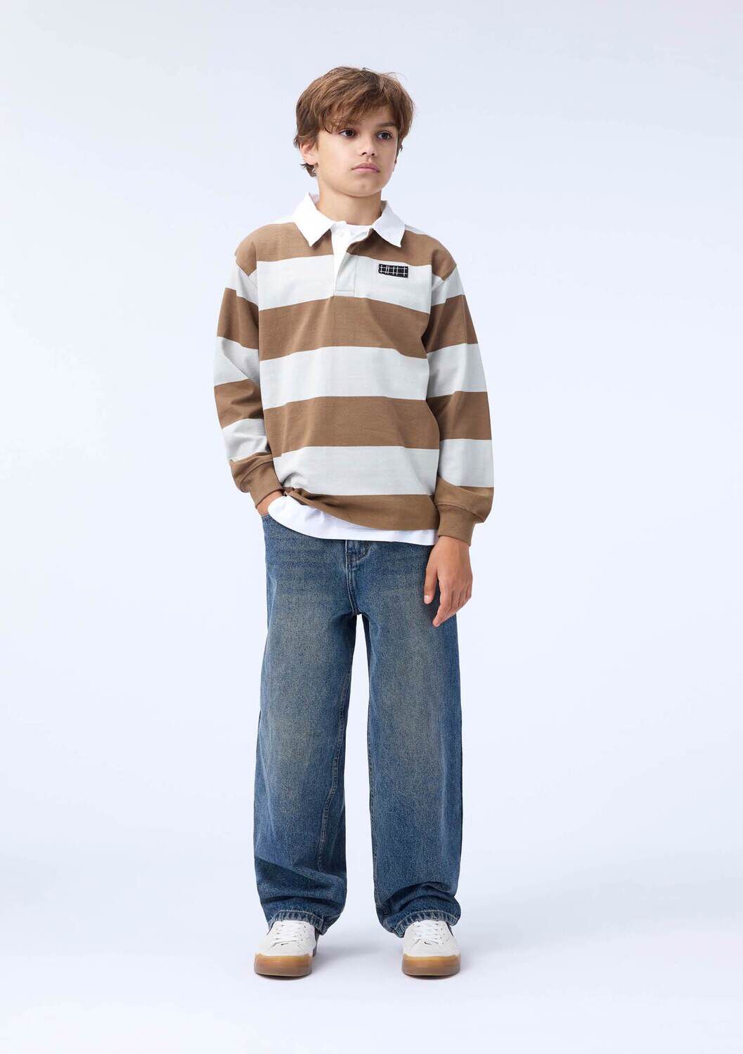 MOLO Jongens Polo's & T-shirts Relz Bruin