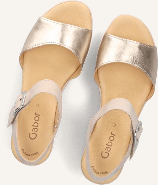 Roségouden GABOR Sandalen met hak 651 Roségouden GABOR Sandalen met hak 651 - large