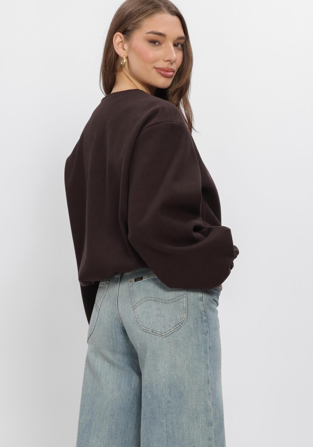 Bruine WITHBLACK Jack WBLKENNEDY BOMBER JACKET - large