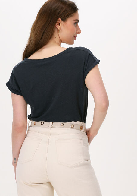 Zwarte BY-BAR T-shirt MILA LINEN TOP - large
