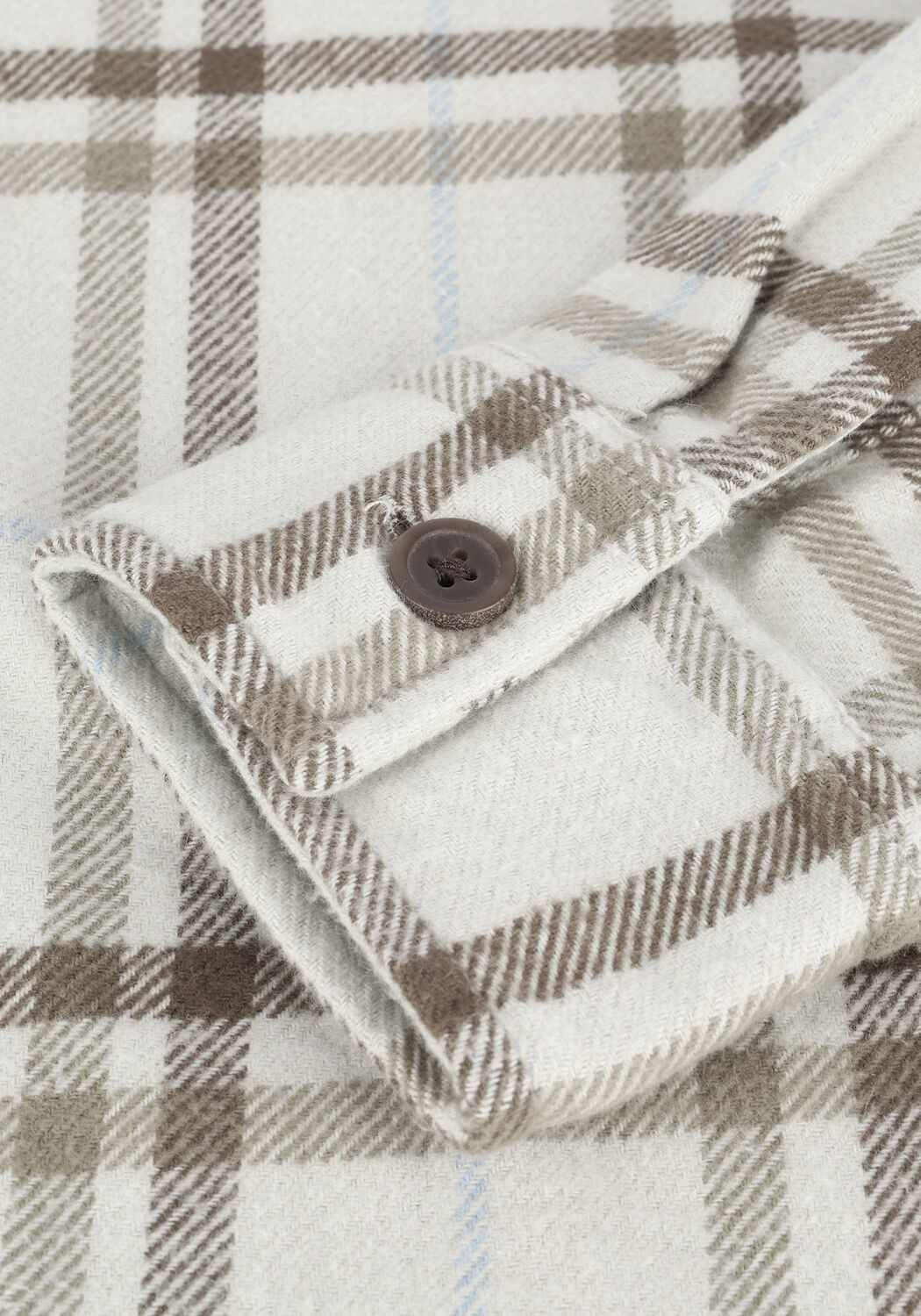 Beige KULTIVATE Overshirt ST BROWNS - large