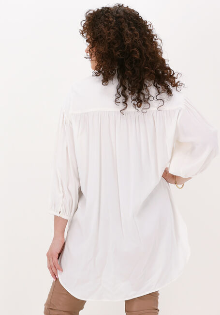 Gebroken wit SIMPLE Blouses WOVEN BLOUSE MARIN STRUC - large